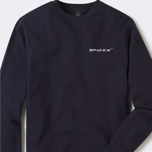 Spacex Unisex Crew Sweater size M